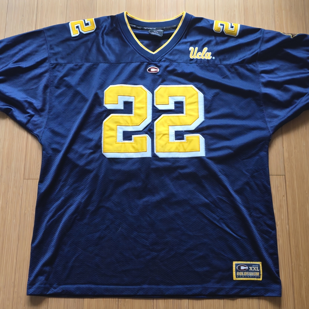 Colosseum XXL UCLA Blue and Yellow Jersey #22